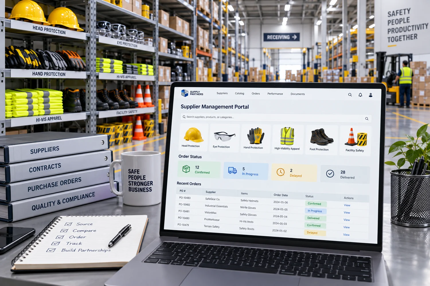 Bunzl acelera a gestão de fornecedores com portal moderno e eficiente