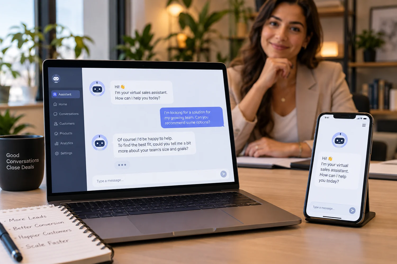 Chatbot inteligente e mais humano no setor de vendas
