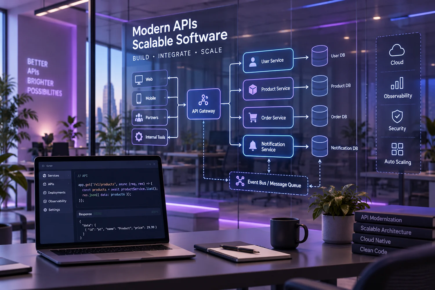 Modernização de API com o foco na escalabilidade do negócio