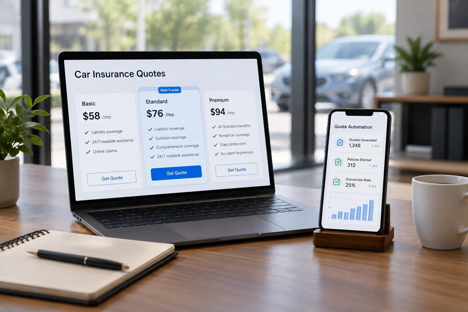 Portal reduz para 2 minutos em média o tempo de cotação de seguros
