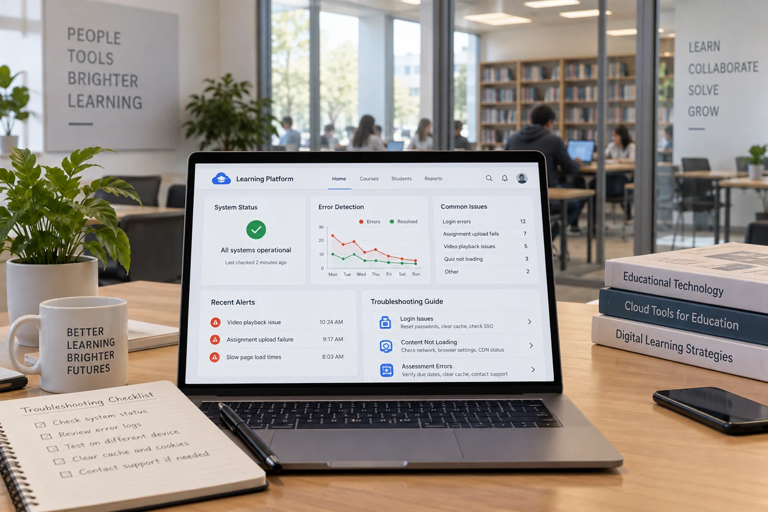 Uso de ferramentas cloud para detecção de erros em educação