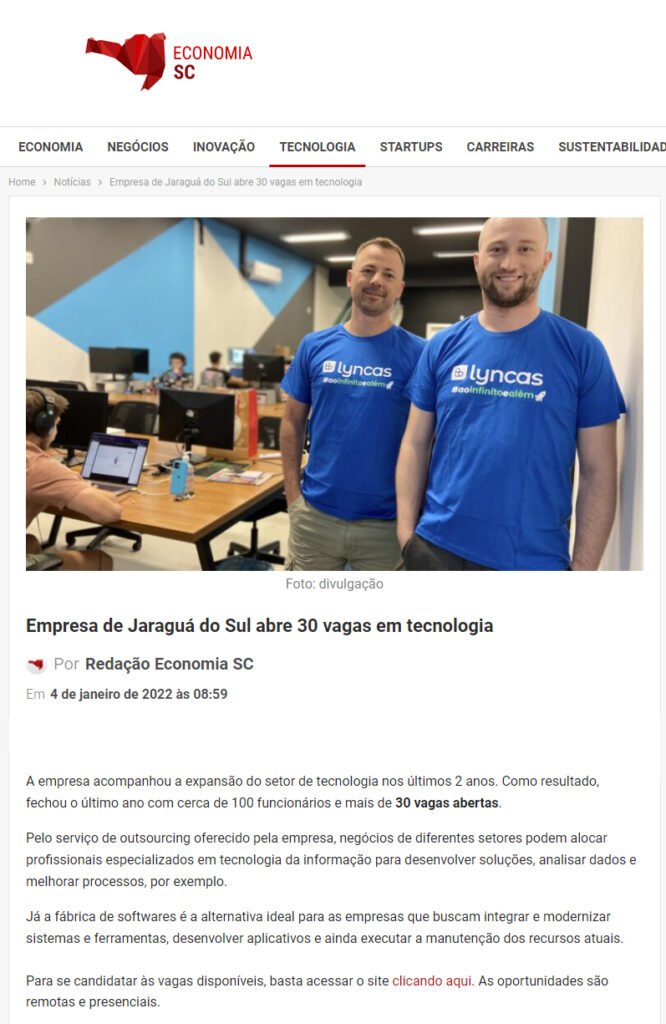 Economia SC - Lyncas